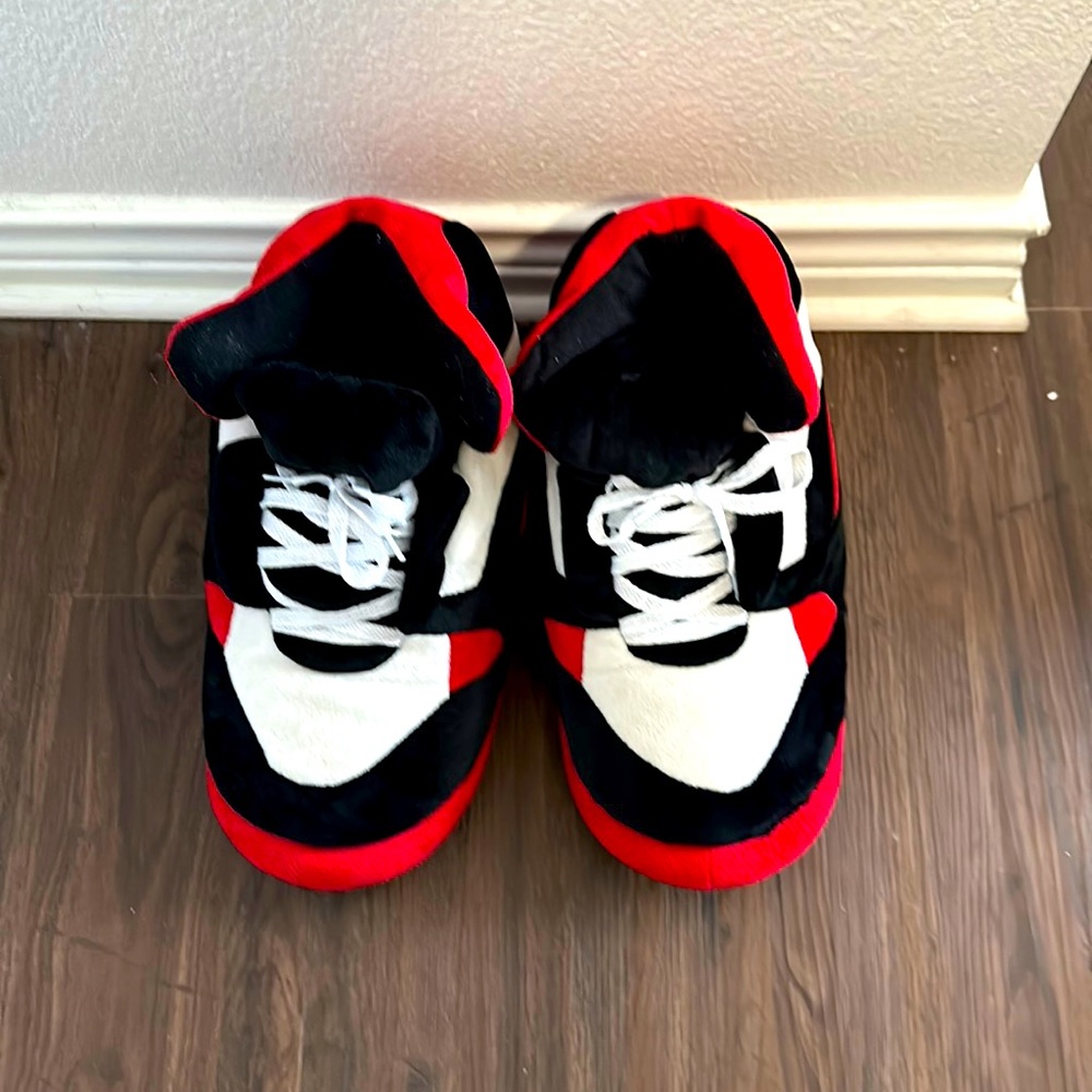 ComfyFeet Jordan 1 Slipper Shoes Red Size 10